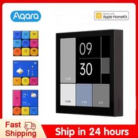 Aqara Smart Switch S1E Touch Control 4" Full LED Timer Calendar Power Statistics Scene Setting Remote For Homekit Aqara APP