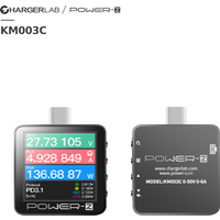 ChargerLAB POWER-Z 240W PD3.2 protocol 48V range dual Type-C tester KM003C