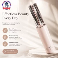 1pc Round Curly Hair Brush Portable Travel Hair Brush Hairdressing Comb For Blow Drying Hair Styling Wet & Dry Hair comb Salon