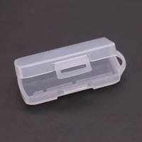5pcs Mini Transparent PC USB Flash Drive Storage Box, Modern Plastic, Lidded, Durable Protective Case, with Basket
