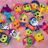 Disney Doorables Dopamine Stitch Lotso Jafar Ulasu Action Figures Colorful Glass Eye Doll Collectible Toys Decoration Kids Gifts