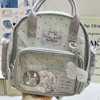 Dot Decor Ita Bag Backpack Kawaii Women's Bag Itabag for Girl Casual Bags for Women Y2K Bag Cute Daily Bag Woman Bag