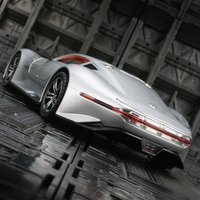 1:24 Mercedes-Benz AMG VISION GT concept sports car alloy model doors on both sides that can be opened rich details