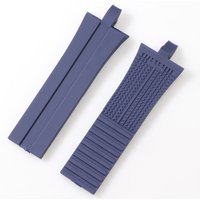 Men's Rubber Soft Strap For Porsche Design P6360 Series Watchband Women's Silicone Sports Waterproof Bracelet Watch Accessories