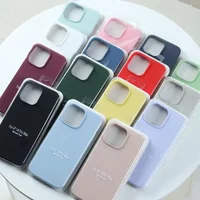 Liquid Silicone Case for Apple Iphone 15 Pro Max Case for Iphone 13 12 11 14 Pro Max Shockproof Protection Cover