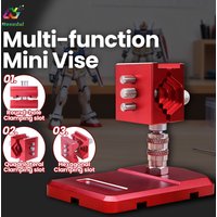 Ustar UA-90637 UA-91403 Multi-function Mini Vise for Gundam Scale Model Making Tool Assembly Model Military Hobby DIY Craft Tool