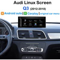 Linux-System für Audi Q3 2013-2018 Kabelloses CarPlay Android Auto Airplay Autoradio Stereo Multimedia Player Bildschirm