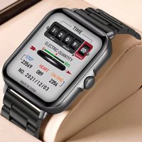 LAXASFIT 2026 Smart Watch Bluetooth Talk Play Music Smart Watch Fitness Clock Digital Sports Watch Men Women For IOS Android