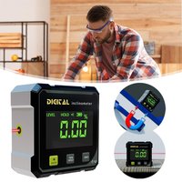 360° Professional Protractor Inclinometer Digital Display Dual Laser Degree Magnetic Electronic High Precision Level Ruler 2026