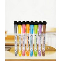 Gxin G-208 8Pcs Erasable Markers Set Colors Magnet Whiteboard Ink Pens School Teacher Resources Children's Graffiti Kids Drawing