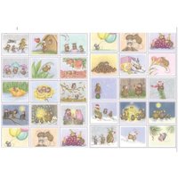 2022 Cartoon Mouse Transparent Clear Silicone Stamp Seal DIY Scrapbooking photo Album Decorative Clear Stamp W1597