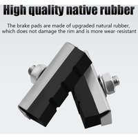 Bicycle Brake Block Rubber Bicycle Parts Mountain Road Bicycle Riding Tools Lightweight V-Brake Shoe Pads Bicycle Accessories