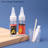 30ml Waterproof Fishing Rod Glue DIY Dimensional Guide Epoxy Resin Transparent AB Glue Winding Fishing Rod Repair Glue Fishing