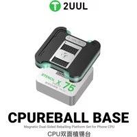 2UUL BH17 CPU REBALL BASE Magnetyczna Dwustronna Platforma do Reballingu do Telefonów UPC Snapdragon HiSilicon Series, Zestaw 75 Szablonów