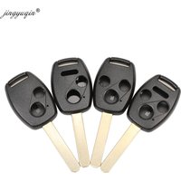 jingyuqin Keyless Entry Remote Car Key Fob 2 Button for Honda Civic CRV Jazz HRV No Chip
