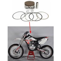 AliExpress YFINE 72mm Piston Kit Piston ring Boswell M3 J10 beihai keweisi for Zongshen CB250R CB250F 4 Valves Engine Pit bike Motorcycle parts