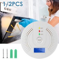 Unabhängiger CO-Alarmsensor, Kohlenmonoxid-Alarmmelder, hochempfindliche Warnung, LCD-Display, CO-Alarm mit UL2034 für den Heimtest