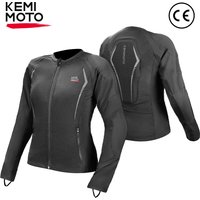 Summer Motorcycle Jacket Armor for Men And Women Riding CE Certified Body Protector Breathable Soft Mesh Gear Set Moto Equipment