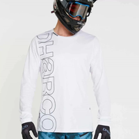 DHARCO Quick Dry Cycling Clothing Long Sleeve Mountain Bike Off-Road Motorcycle Riding Suit Breathable Comfortable Polyester