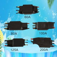 200A 125A 100A 80A 60A Brushless Water Cooling Electric Speed Controller ESC with 5V/3A BEC for RC Boat Model