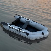 SolarMarine-Folding Inflatable PVC Fishing Boat for the Sea Kayak, MC230-1 Wooden Floor, Outdoor Rafting, Water Sports, 230cm