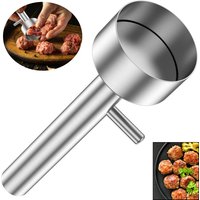 Falafel Meatball Scoop Maker Tools Stainless Steel Professional Falafel Maker Scoop Nonsticky Falafel Mold Kitchen Accessories