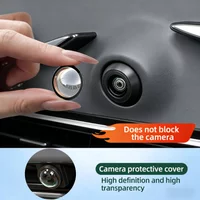 1/2/4 Pcs Car Camera Lens Protector Cover Advanced Scratch Car Camera Lens Guard Waterproof And Dustproof Protection Accessories