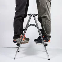Selens Aluminum Construction Studio Step Ladder Height 150kg/330lb 80cm Working Load Capacity Photo Studio Fotografia Acessorios