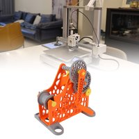 3D Printer Filament Respooler Hand Cranked 1kg Filament Rewinder Detachable Modular Design 3D Printer Spool Rewinder