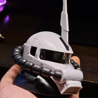 Bandai Original Gundam Exceed Model Zaku Head Reboot 1 Kapselspielzeug, Sammlerstück, Anime-Kollektion für erwachsene Sammler, Hobby