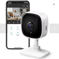 TP-LinkTapo1080P Indoor Security Camera for Baby Monitor, Dog Camera w/Motion Detection, 2-Way Audio Siren