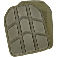 2 Pieces Removable Molded Tactical Vest Pad for Paintball Game Vest Tactical Plate Carrier Vest Cushion 25x30cm