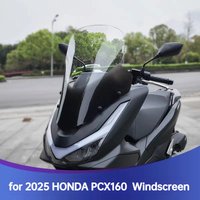 Fit for 2025 HONDA PCX160 Windscreen Windshield Motorcycle PCX160 66cm 71cm 76cm Wind Deflectors