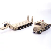 American Oshkosh M1070 Heavy Truck 1/72 Transport Truck Desert Color Model Collectible Ornament
