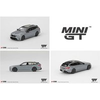 MINI GT 1096 1:64 BMW M3 Touring (G81) Grey Diecast Model Car In Stock Ready To Ship