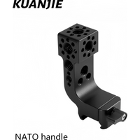 KUANJIE L-TH7 Ultra Handle NATO Upright NATO Top Handle for DSLR Camera Cage Universal Handle