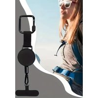 AliExpress NONE Anti-Drop Phone Lanyard, Retractable Anti-Theft Phone Holder with Carabiner, Safety Tether for Cycling Hiking Climbing for Men.