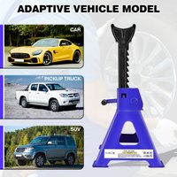 BRIEFNESS Heavy duty jack car contour tyre repair tool with case 2 tonne hydraulic trolley car lift floor 135-320 mm quick lift
