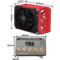Universal Split Type Air Conditioner 24V for Camper Van Truck Tractor Air Conditioner Air Cooler Air Cooling Fan Air Condition