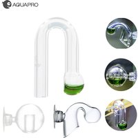 Fish Tank CO2 Concentration Drop Checker Glass Indicator Monitor ADA Style Detector Aquarium Hang On Aquatic PH Test Generator