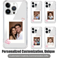 For iPhone 17 16 15 14 13 12 11 Pro Max Mini SE 2020 XS 17Air E XR 7 8 Plus DIY Photo Personalized Shock Case Silicon Back Cover