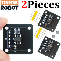 TENSTAR 2pcs MT6701 Magnetic Encoder Magnetic Induction Angle Measurement Sensor Module 14bit High Precision