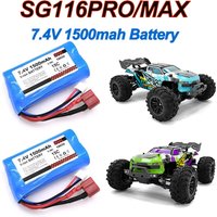 SG116PRO SG116MAX RC Original Auto Parts Battery: 15C 2S 7.4V 1500mAh Lithium-Ion Battery /7.4V USB SCY16101 16102 16103 Q130