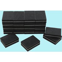 5/20/40pcs Black Mini Nail File Buffer Block Double 100/180 Grit Sponge Sanding Buffing Manicure Pedicure Nail Art Files Tools