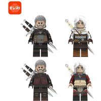 FT24 FT25 FT26 FT27 Building block man Movie Anime Mini Assembly Action Figure Assembly Toy desktop ornament Puzzle Block Gift