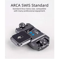 Camera Backpack Quick Release Plate Clip Quick Switch Tripod Slider Installation Adapter Camera Clip w/ Arca Swiss for Backpack