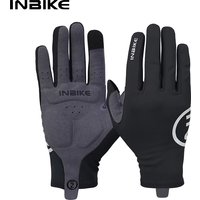 AliExpress INBIKE Thermal Fleece Cycling Gloves Full Finger Winter Bike Gloves Touchscreen Anti-Shock Road Mountain Bicycle Gear for Men