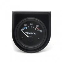 2'' 52mm Water Temperature Meter With sensor 1 / 8 '' NPT 12V Car Water Temperature Guage with LED digital Backlight Automotive