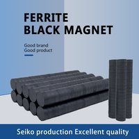 8x3 8x4 10x3 10x4 10x5 12x3 12x4 12x5 Ferrite Black Strong Magnet Y30 Circular Magnet Strong Fridge Sticker Round Black Magnet