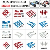 MJX 18208 Hyper Go 1/18 Metal Upgrade Spare Parts Swing The Arm Steering Cup Pull Rod Rear Wheel Cup Wear-prone Parts